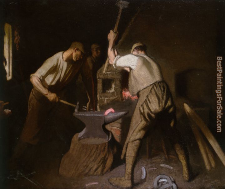 Sir George Clausen Paintings for sale